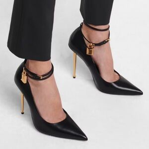 Tom Ford Padlock ankle strap EU39
